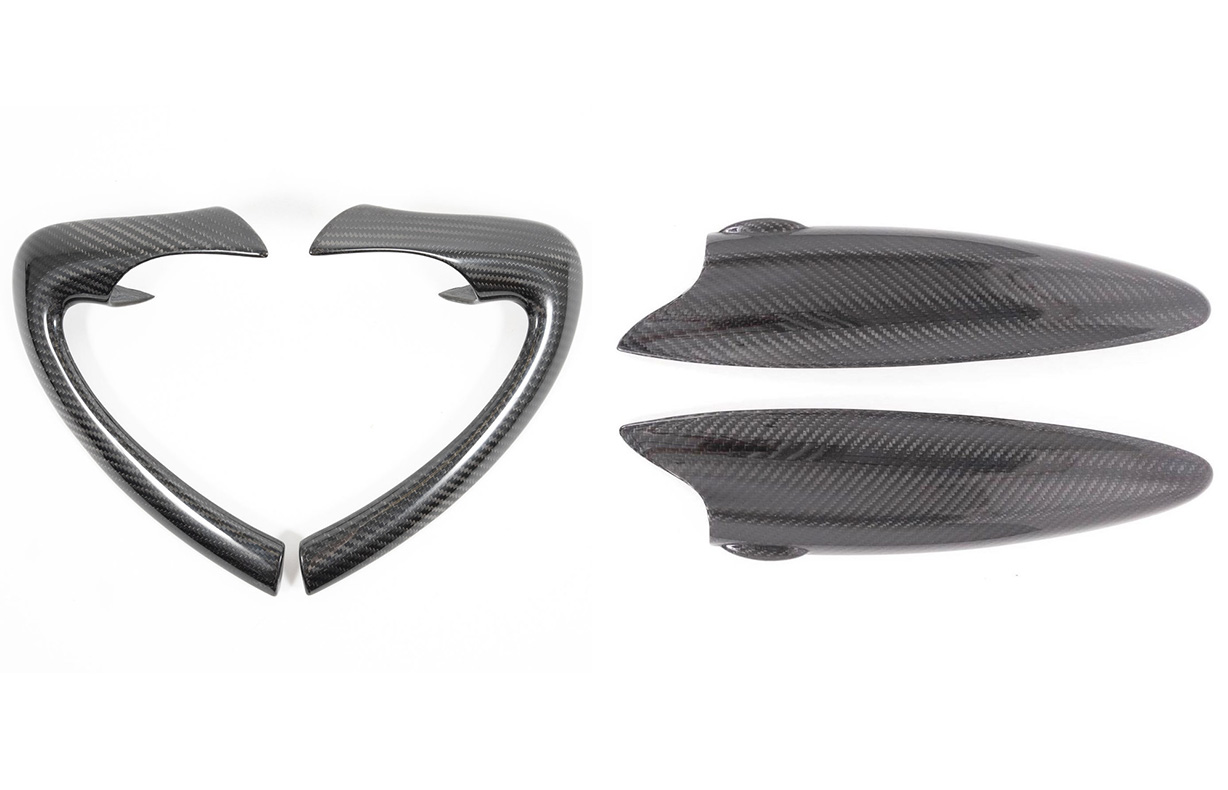 Rennline Door Pocket Lids - Carbon Fiber : Suncoast Porsche Parts